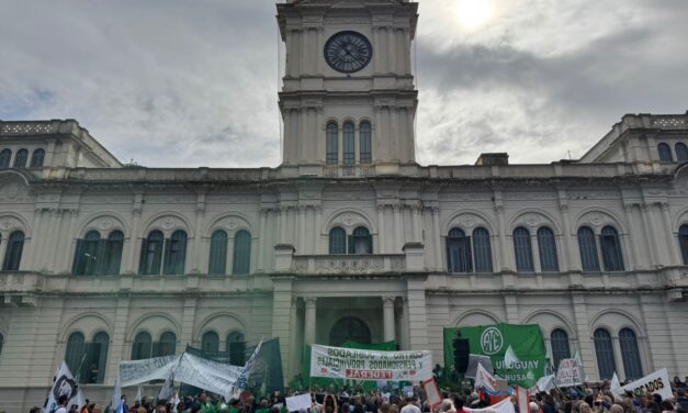 Una nutrida marcha sacudió Paraná contra la reforma previsional