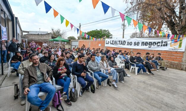 Diamante fue sede del Plenario de Juventudes del Peronismo Entrerriano “Jóvenes Construyendo Futuro”